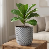 Mini pot relief bleu D7-2