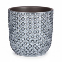 Mini pot relief bleu D7