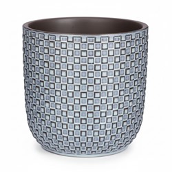 Mini pot relief bleu D7