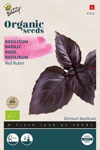 Bio Basilic Red Rubin - Ocimum Basilicum