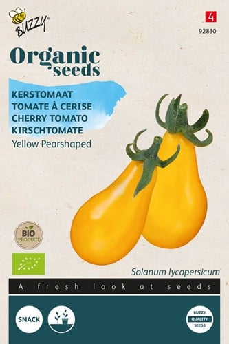 Bio Tomates Cerises Yellow Pearshaped - Solanum lycopersicum