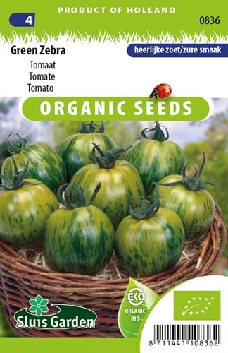 Tomate Green Zebra improved EKO