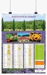 Poster Calendrier des Semis Allemand