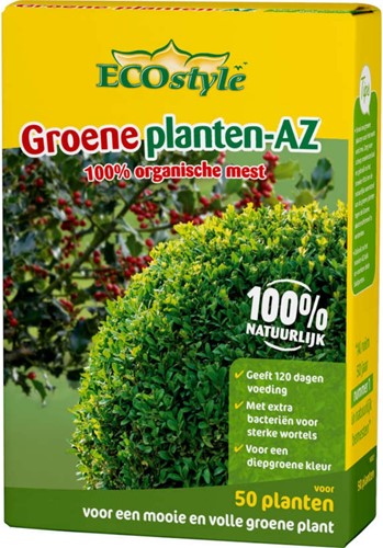 Engrais pour Plantes Vertes & Buis AZ Buxus - 1.6 kg - Ecostyle