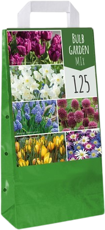 125 Bulbes à fleurs Mélangés - Bulb Garden Mix