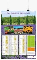 Poster Calendrier des Semis Français