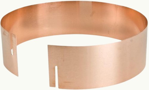 Slakkenring Koper - Klein 35cm / 5cm-2