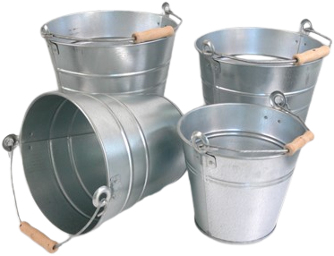 Seau en zinc 8 Litres