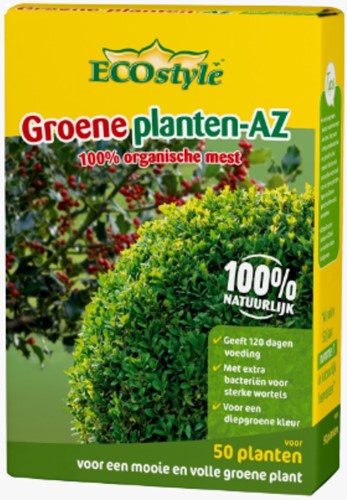 Engrais pour Plantes Vertes & Buis AZ Buxus - 1.6 kg - Ecostyle