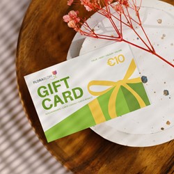 Carte cadeau €7,50 = €10 (25% de réduction)