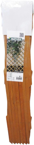 Support de Plantes Grimpantes 50x150cm FSC Bois - Nature