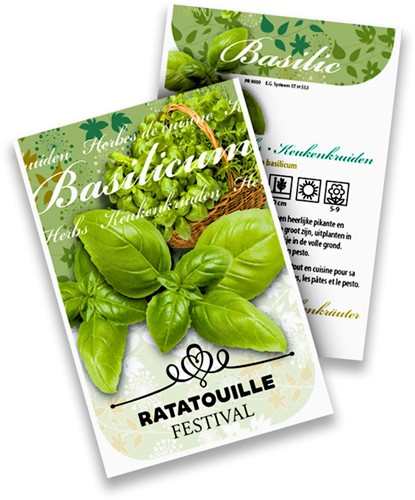 Herbes de Basilic Paquets personnalisés - 2.000 pièces-2