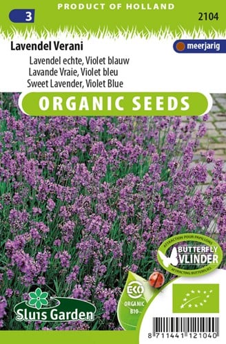 Lavande Vraie, violet bleu, Verani EKO
