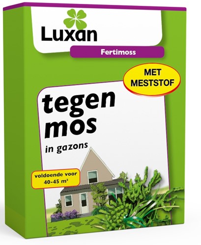 Fertimoss contre la mousse dans les pelouses 3,5 kg - Luxan