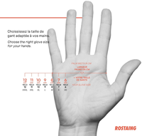 Rostaing oustypes de gants en cuir et hydrofuges pourtravaux de jardin taille 11-3
