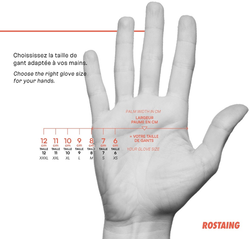 Rostaing oustypes de gants en cuir et hydrofuges pourtravaux de jardin taille 11-3