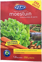 Moestuinmest organisch 1,5 kg. + 250 g. gratis- Viano