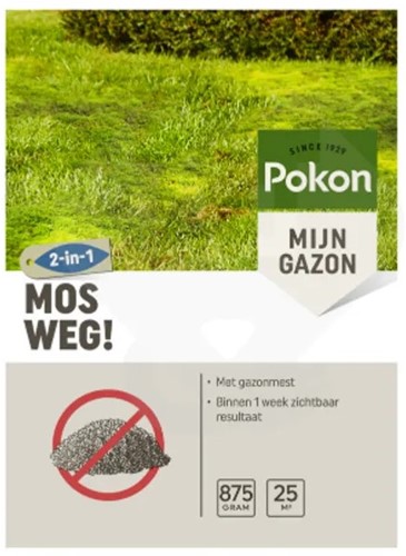 Engrais Gazon Anti-mousse 875 gr Pokon
