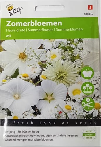 Fleurs d’été - En mélange blanches