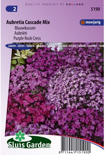Aubrieta Aubretia Mix - Blauwkussen-2