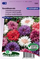 Centaurée à fleurs doubles en mélange-2