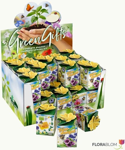 Greengift Mélange de fleurs pour abeilles 40 pcs en showbox