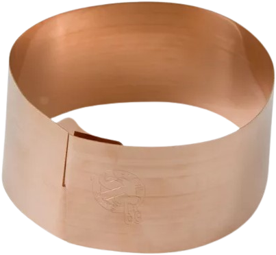 Anneaux anti-limaces en cuivre, grand format 59 cm / 5cm