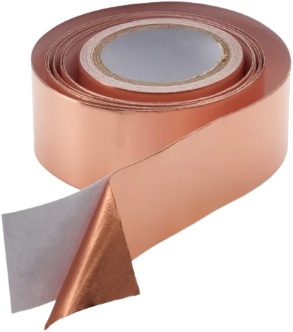 Bande collante scotch contre escargots Cuivre 400cm / 2,8cm