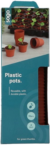 SOGO Pot Plastic 6cm