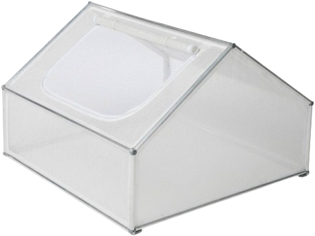 Serre Blanc - Hauteur 35/68 cm - 100 x 100 cm - Naturel