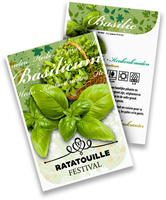 Herbes de Basilic Paquets personnalisés - 1.000 pièces-2