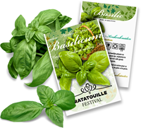 Herbes de Basilic Paquets personnalisés - 1.000 pièces