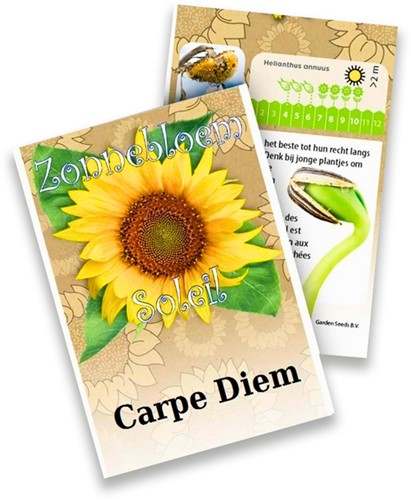 Tournesol Paquets de semences personnalisés - 20 pièces-2